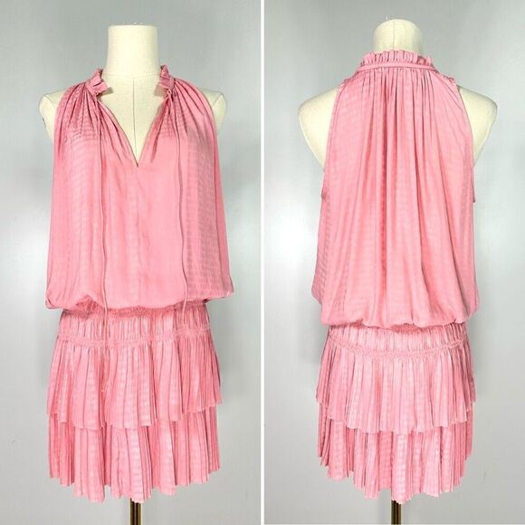 Current Air Dresses & Skirts - Anthropologie Current Air Cara Sleeveless Pleated Mini Dress Size XS